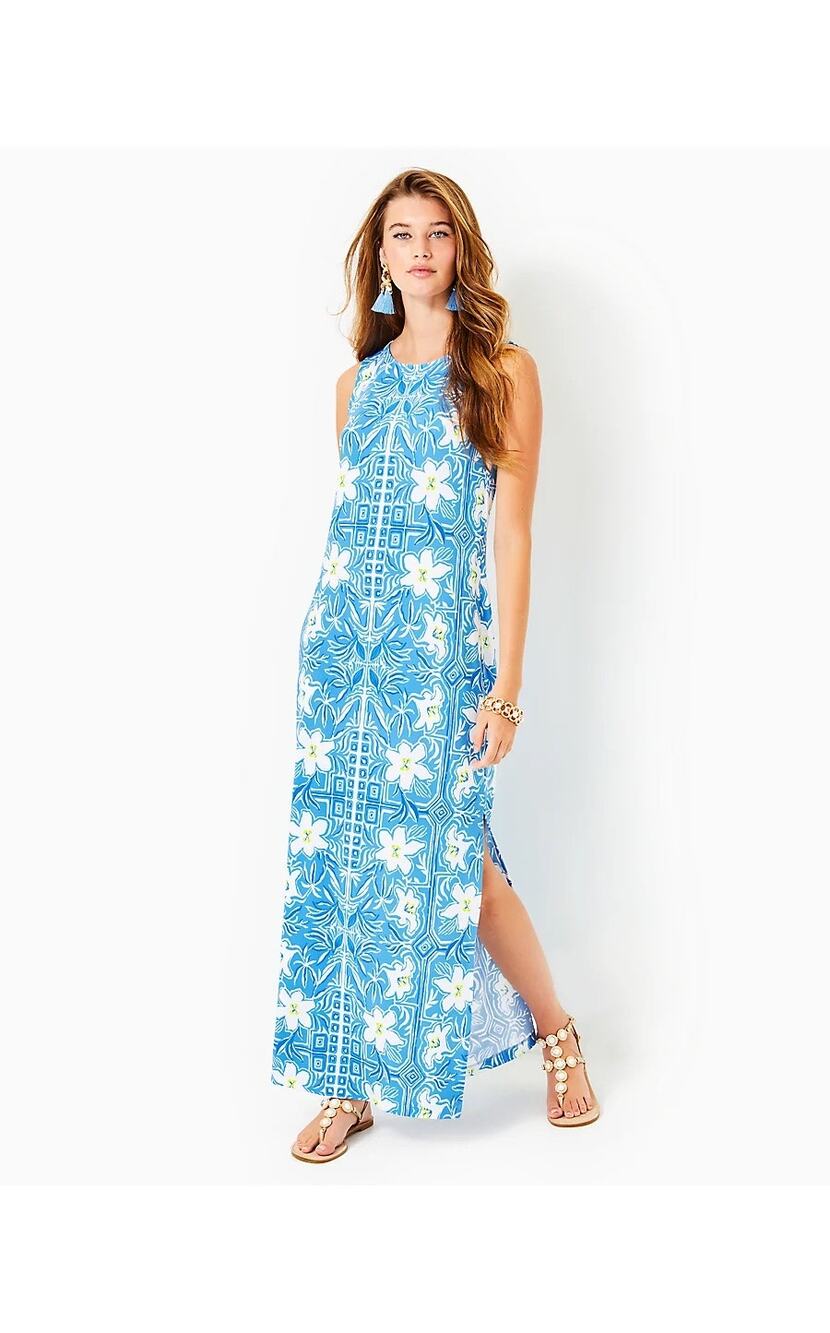 Lilly Pulitzer NOELLE MAXI DRESS Sz XS